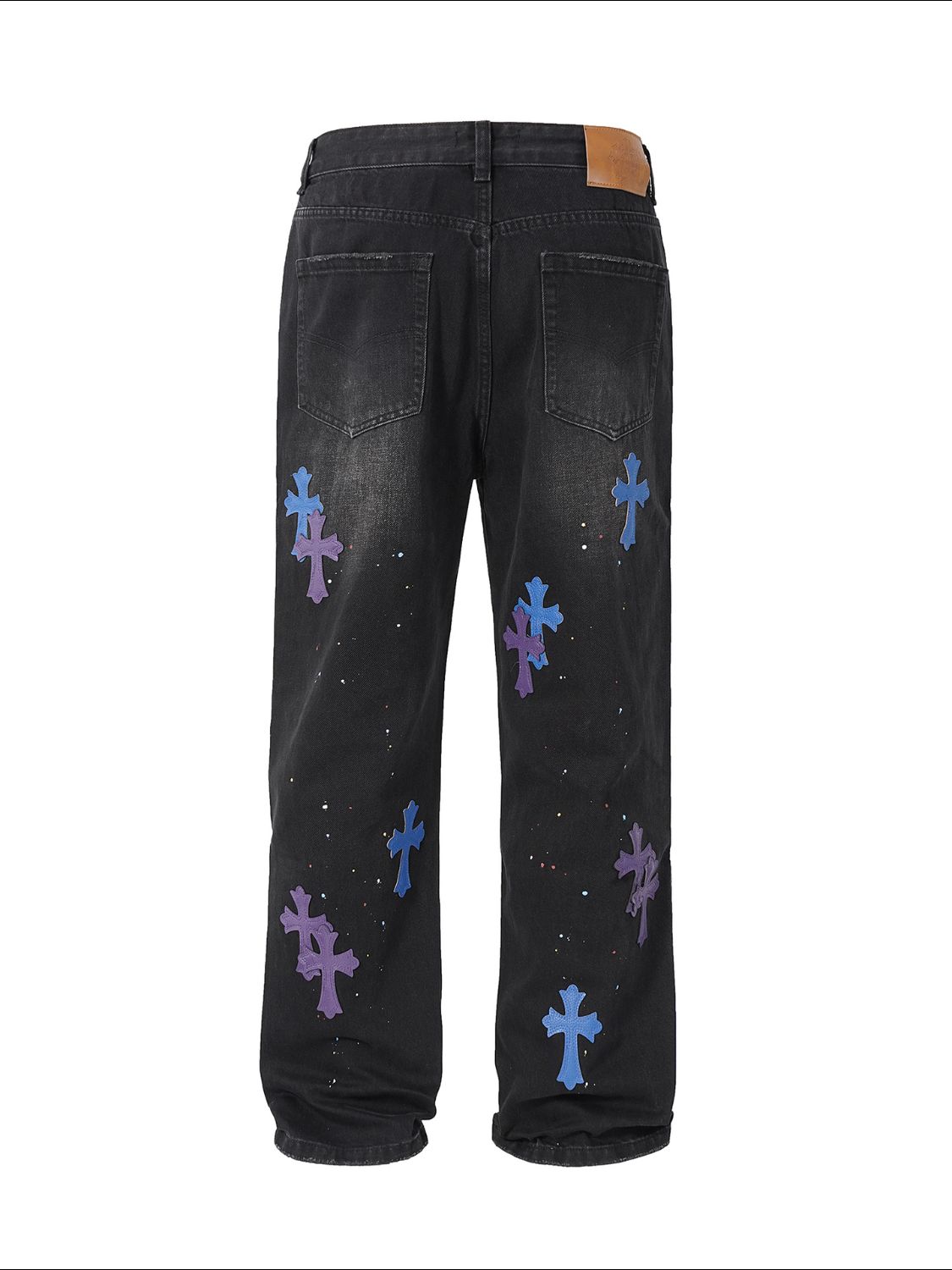 Men's Cross Wide Straight Jeans