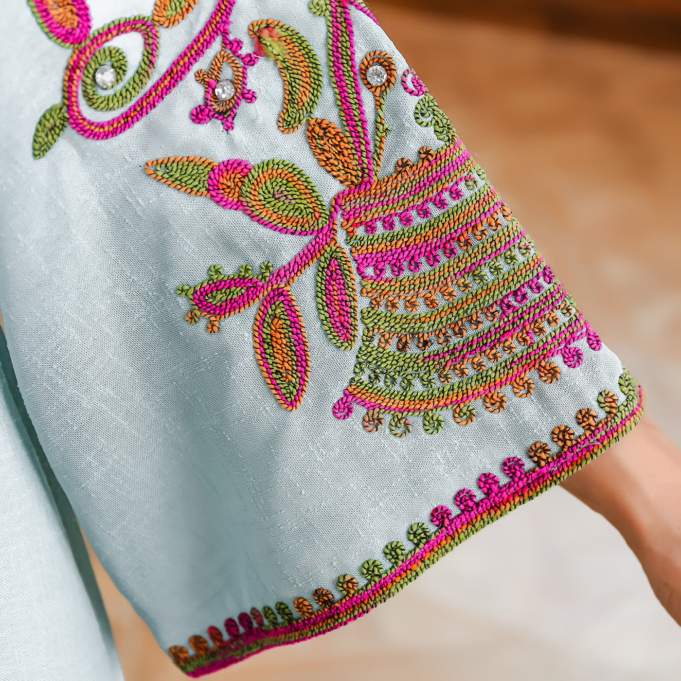 Middle Eastern Muslim Embroidered Long Robe for Women Dubai Turkish Luxury Evening Dress Maxi Dress