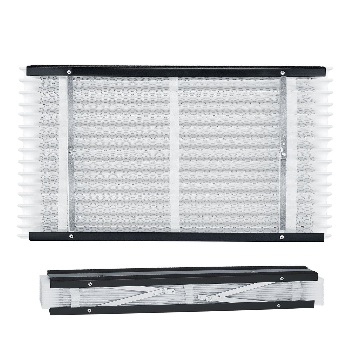 Air Filters MERV 13 Electrostatic Pleated HVAC Furnace Filter 2-Pack 16 x 28 x 4