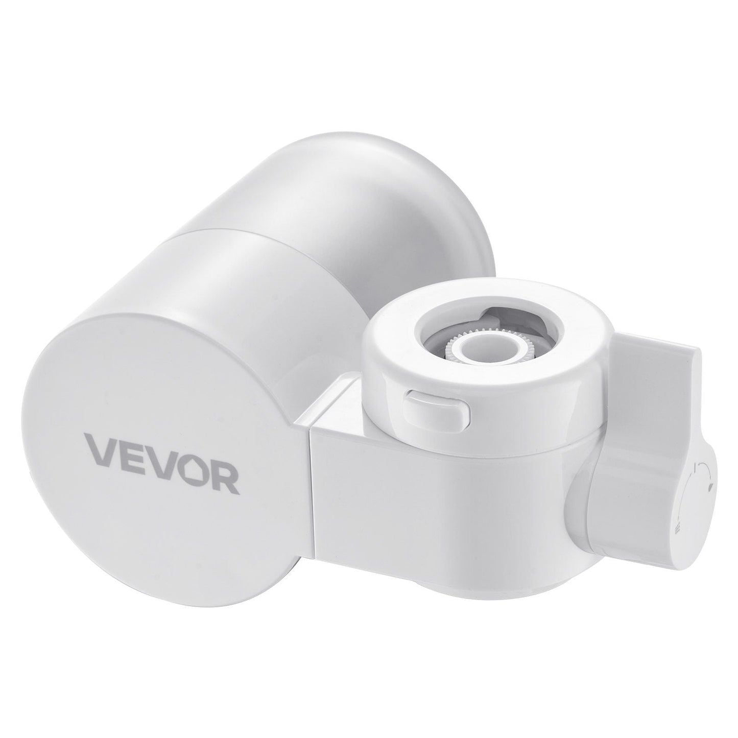 Faucet Mount Water Filters Sink Water Purifier for Kitchen White Horizontal
