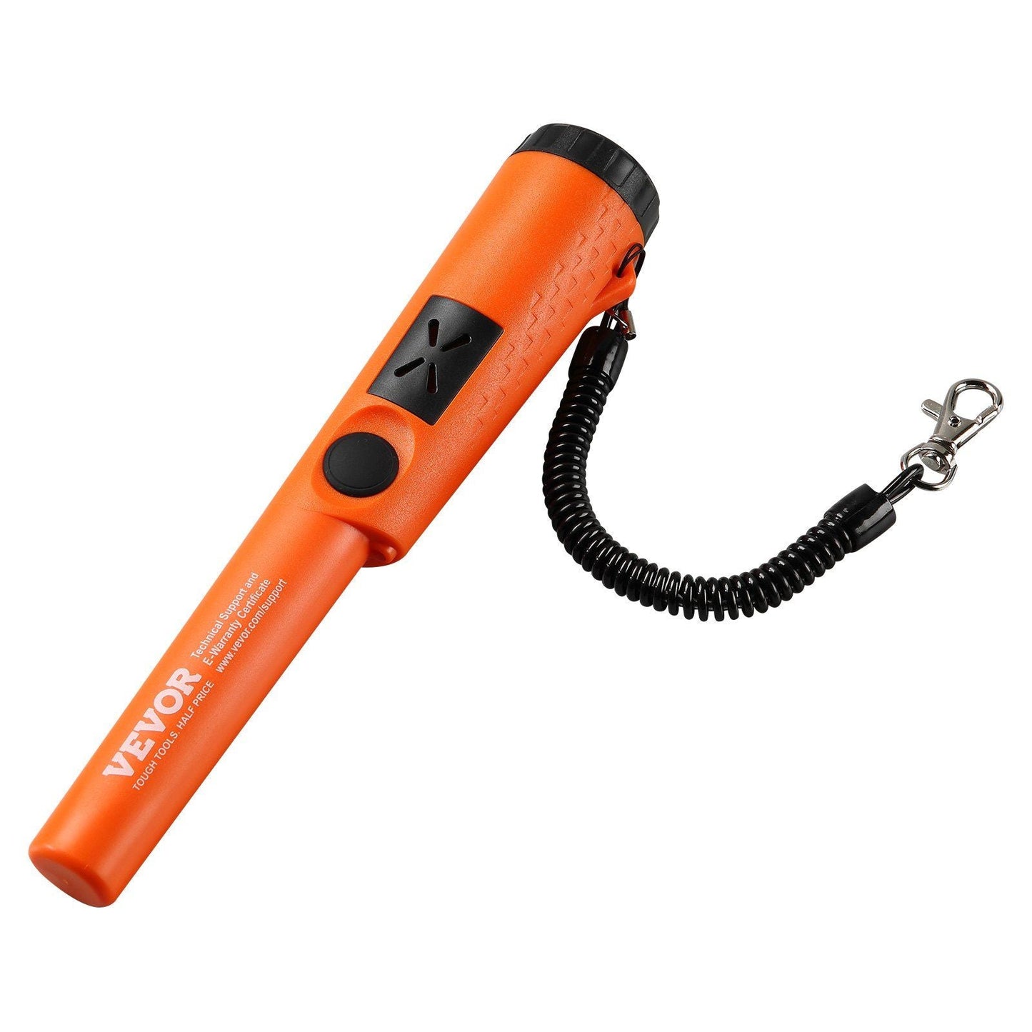 Metal Detector Pinpointer, Partial Waterproof Handheld Pin Pointer Wand, 1.96" Detection Depth, 3 Modes, Treasure Hunting Probe with Holster, Waterproof Bag and 9V Battery, for Adults and Kids