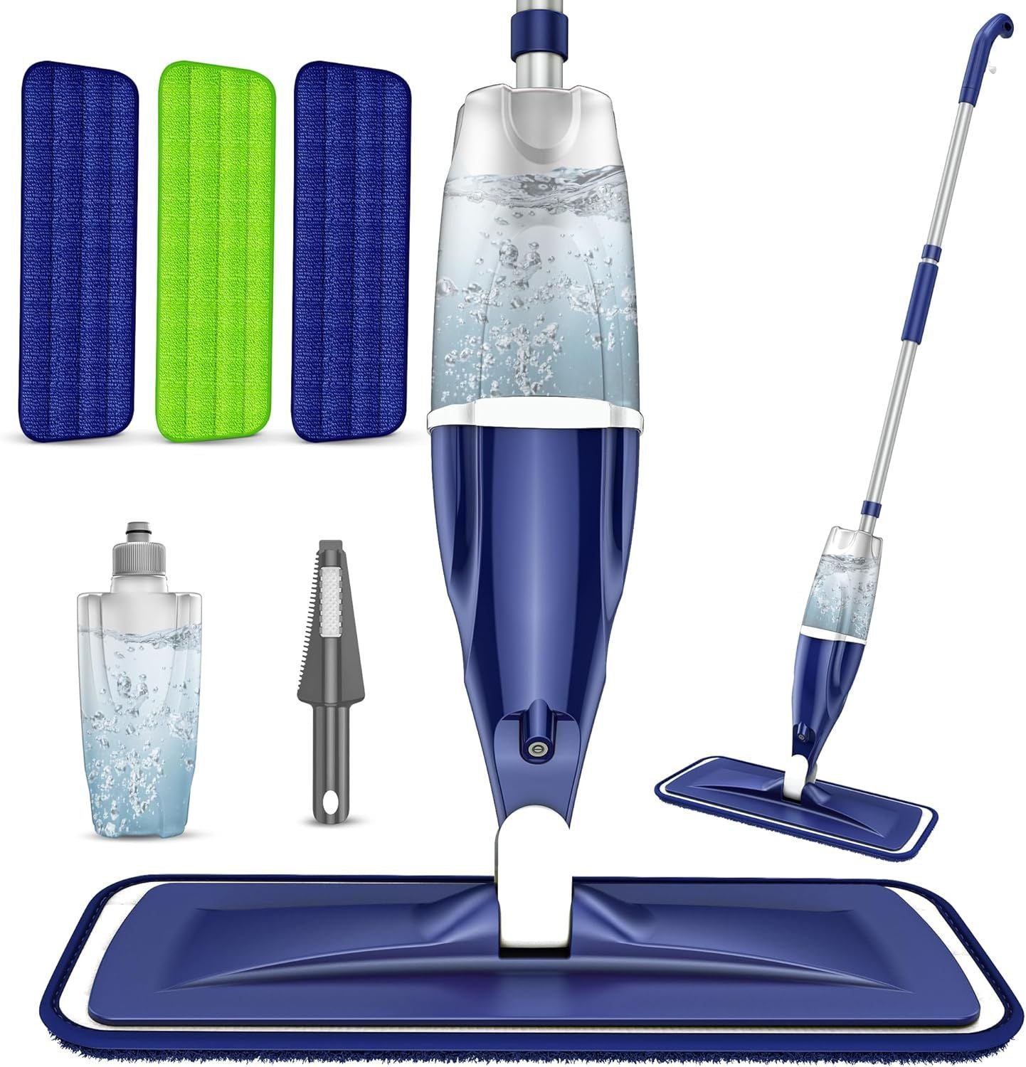 Microfiber Spray Mop for Floors Cleaning Wet Dry Hardwood Floor Mops