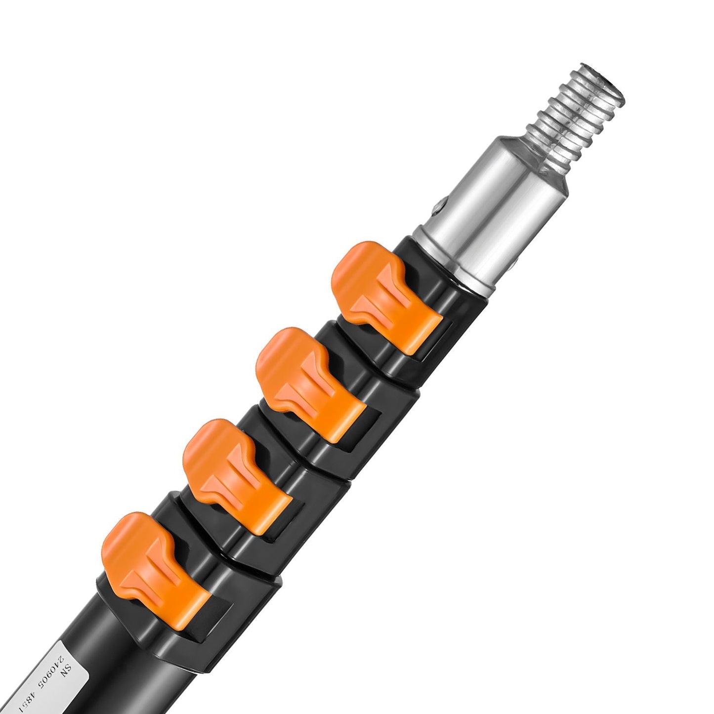 Telescoping Pole, 6 to 24 FT Pole, Extension Multi-Purpose Pole, Sturdy Aluminum Alloy Paint Extendable Pole with Flip-Lock Design, Telescopic Pole for Painting, Dusting and Cleaning