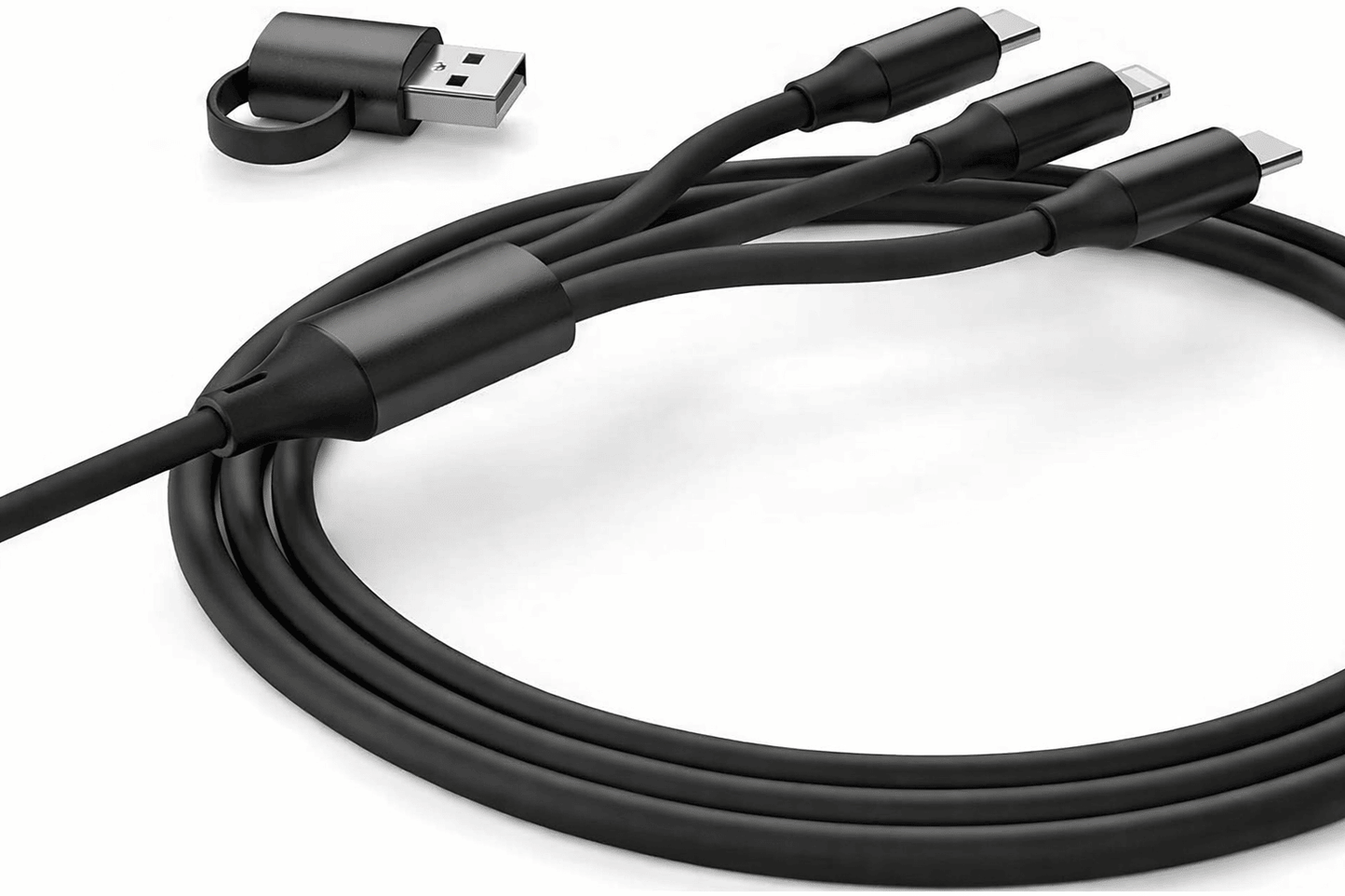 3P Experts Bold Dual 4 N 1 Charging Cable
