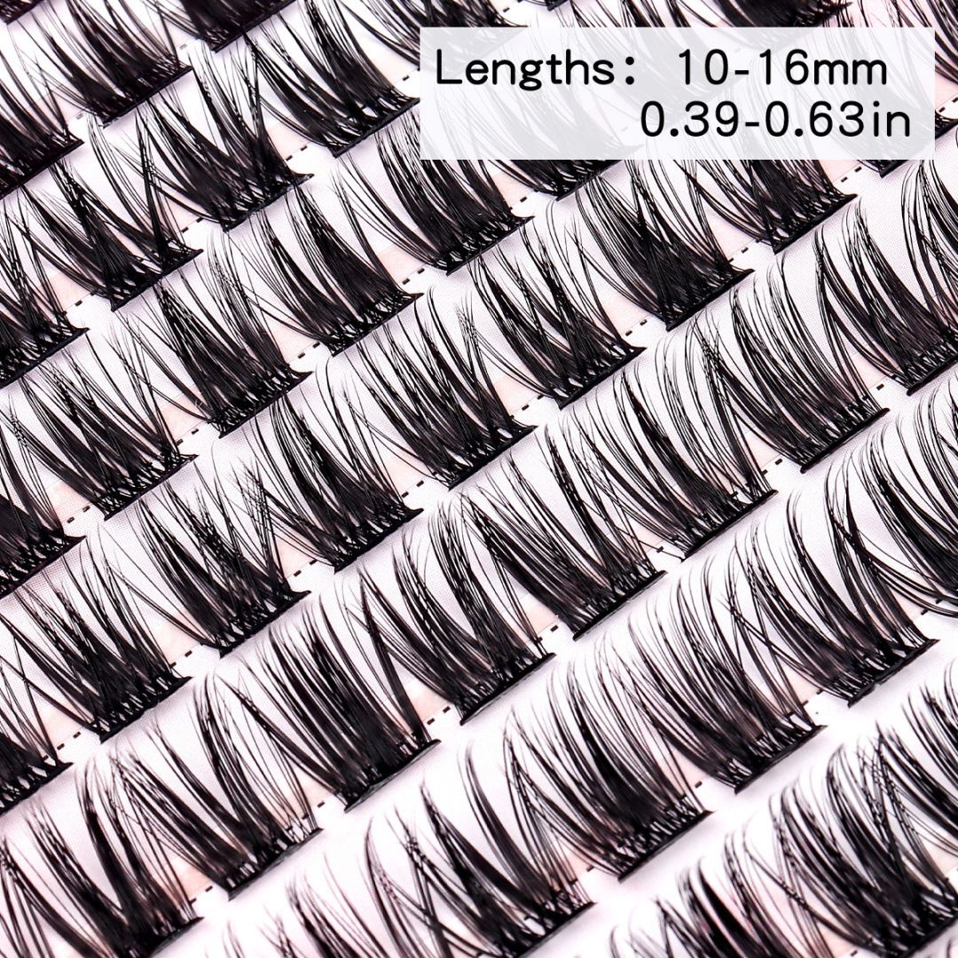 2026 Hottest New Product: False Eyelashes - Azenlo Beginner's DIY Eyelash Extension Kit, 120 Clusters Of Large-capacity False Eyelashes, Includes Glue, Tweezers, and Complete Tool Set