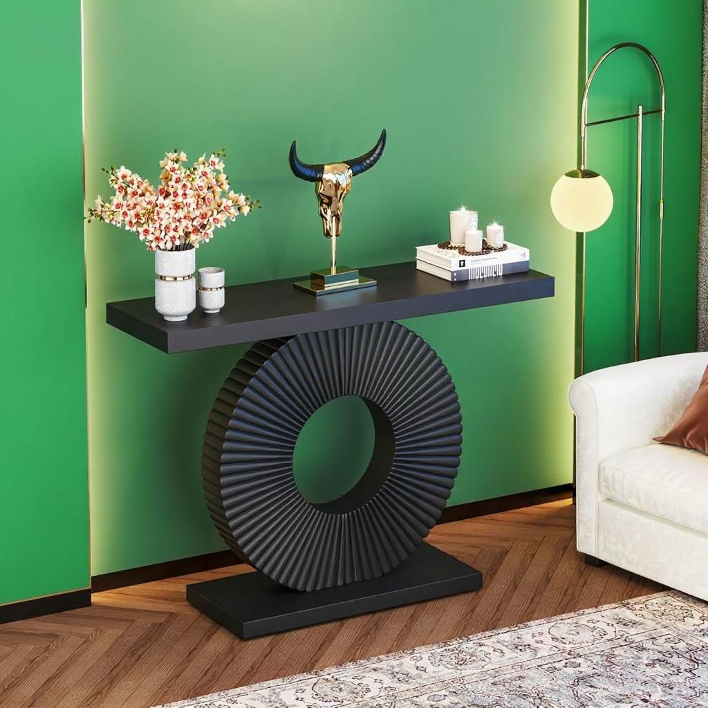 Console Table Wood Entryway Table Sofa Table