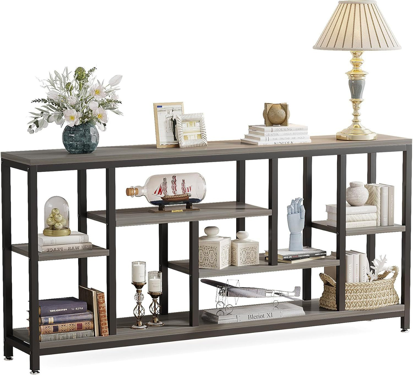 Console Table Wood Sofa Table Entryway Accent Table