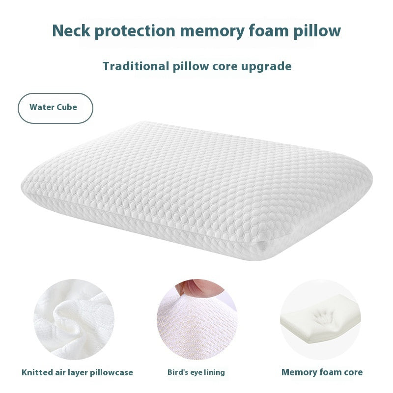 Memory Foam Slow Rebound Cervical Spine Neck Support Household Memory Pillow