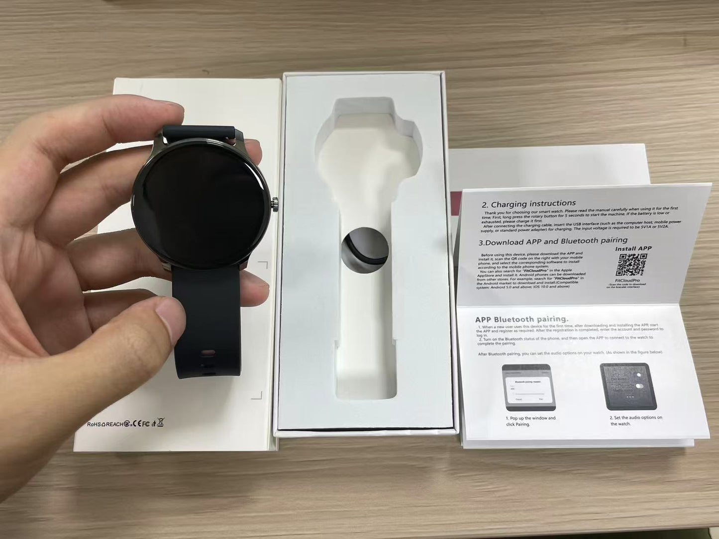 Ultra Slim Smart Watch For Men Women, 1.43 AMOLED Screen Fitness Watches ,  LP67 Outdoor Watch For Android Ios