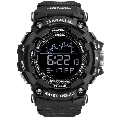 Fashion Waterproof Multifunctional Men's Sports Watch Trend Large Dial Electronic Watch