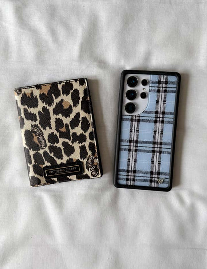 Plaid | Blue Samsung Galaxy Case