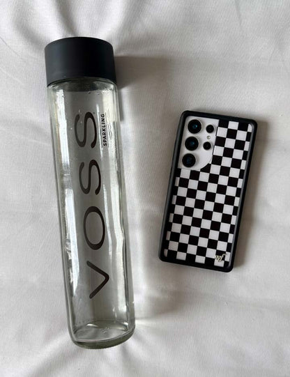 Checkers | Black Samsung Galaxy Case