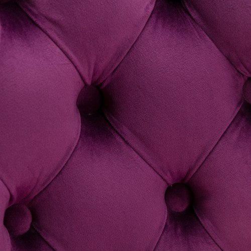 Swivel Velvet Barstools Adjusatble Seat Height From 25-33 Inch Purple,Set Of 2