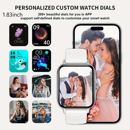 New Smartwatches Now On Sale, Featuring Message Alerts, Call Answering, Health Monitoring, Activity Tracking, Notification Reminders, And Fitness Functions.