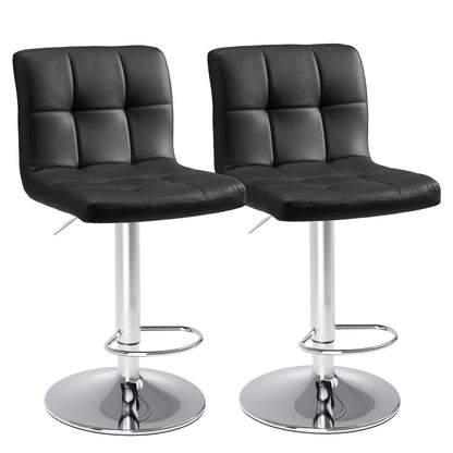 Square Cushion Bar Stool With Backrest