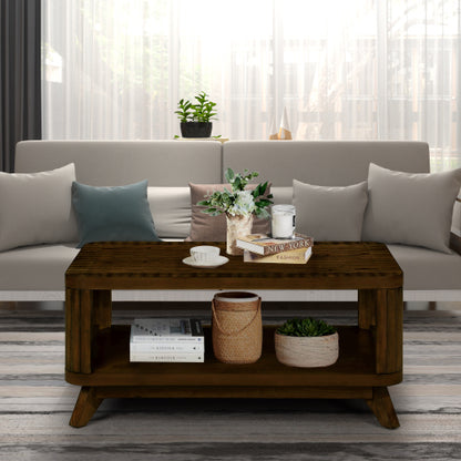 Rectangular Wooden Coffee Table