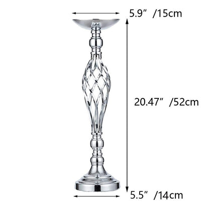 Table Candlestick Gold Iron Vase