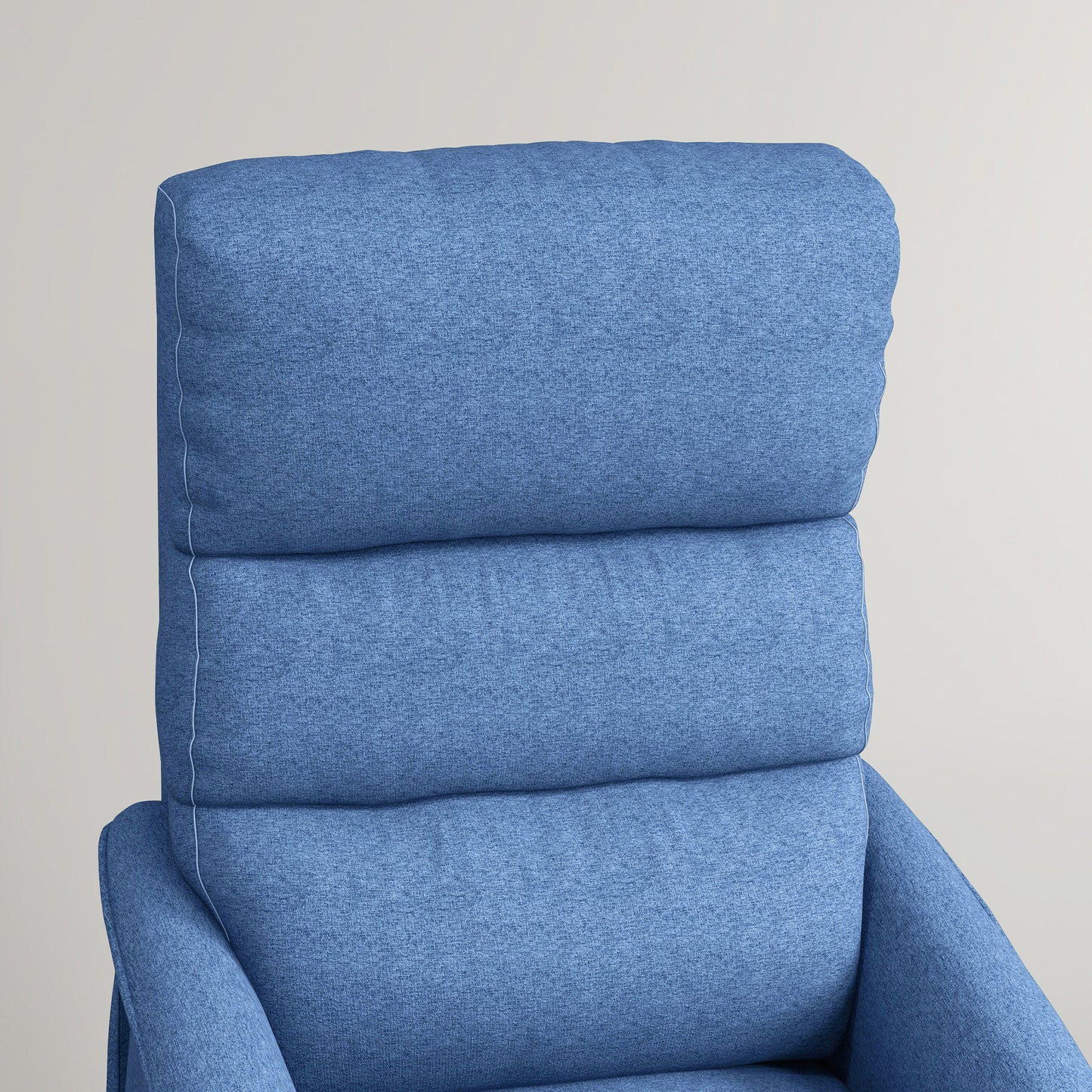 Power Lift Chair for Seniors, Electric Lift Recliner Chair with Remote Control, Side Pockets for Living Room, Blue