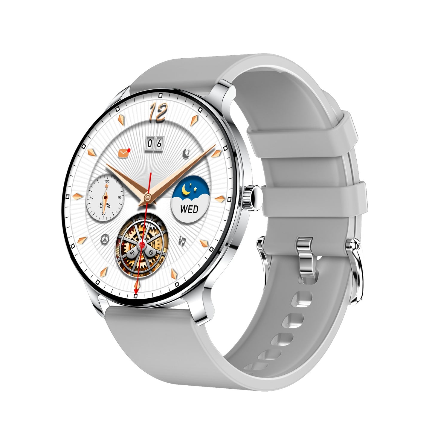 Ultra Slim Smart Watch For Men Women, 1.43 AMOLED Screen Fitness Watches ,  LP67 Outdoor Watch For Android Ios