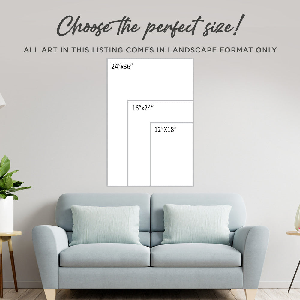 Lake Map Portrait Sign