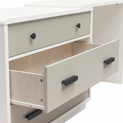 Valencia 3 Drawer Dresser And Desk