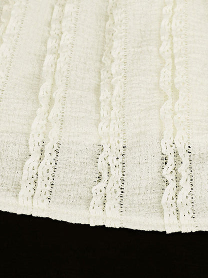 Textured Sweetheart Neck Cami
