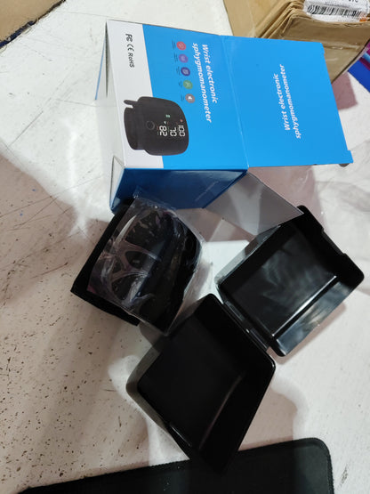 Wrist Sphygmomanometer Rechargeable Blood Pressure Meter Wrist Blood Pressure Eter Smart Touch Screen Blood Pressure Meter Household Electronics