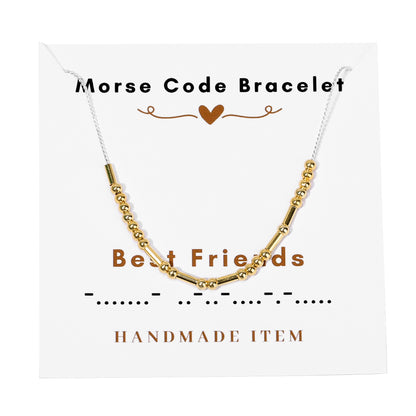 Morse code necklace alphanumeric couple personalized collarbone chain necklace