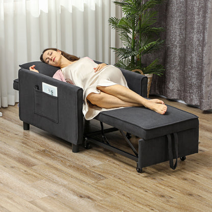 3-in-1 Convertible Chair Bed