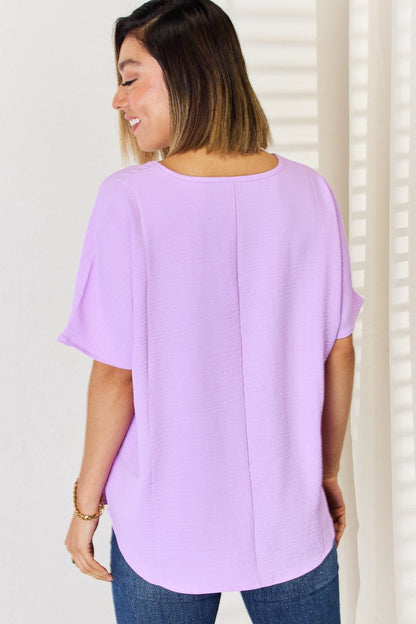 Textured Crewneck Tee