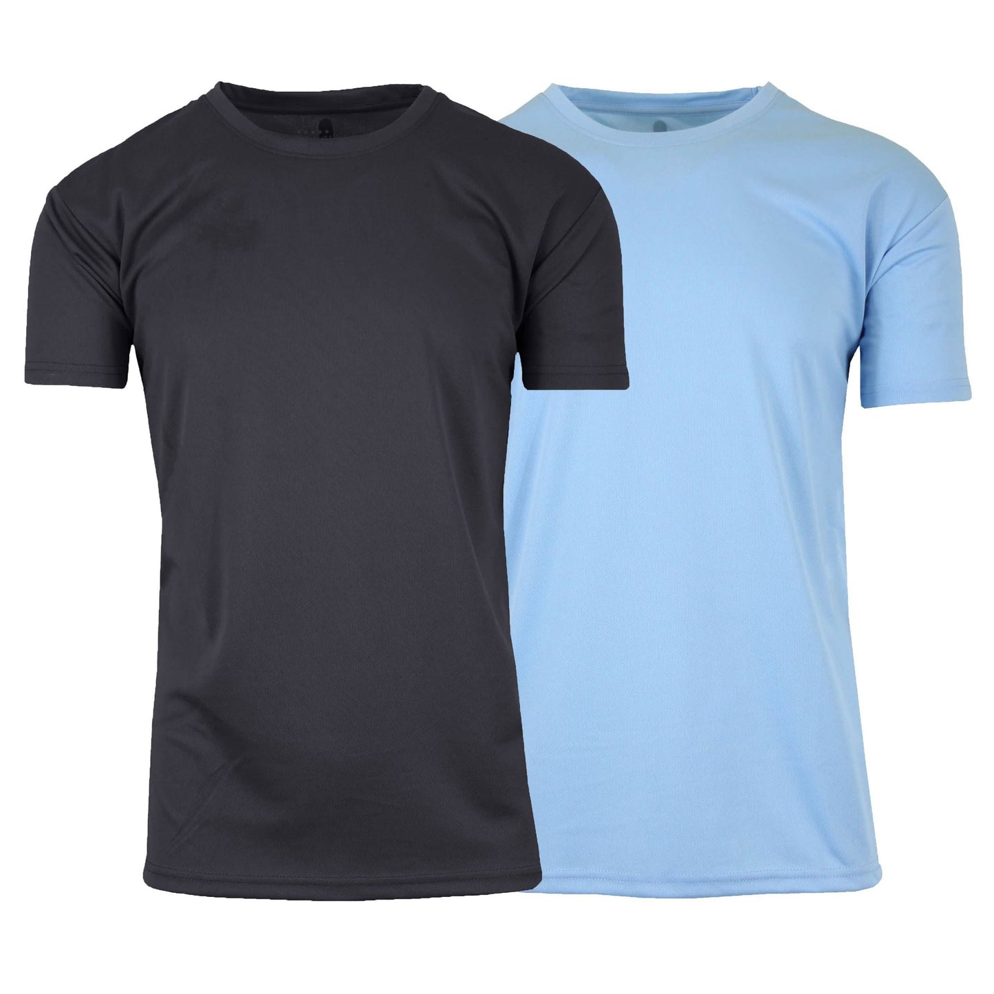 2-Pack: Men's Moisture Wicking Wrinkle Free Tagless Peformance Tops