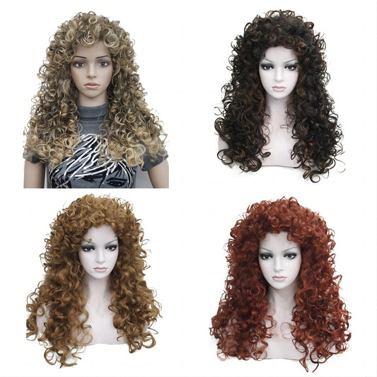 African Wigs With Small Curly Hair Women