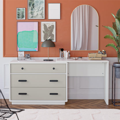 Valencia 3 Drawer Dresser And Desk
