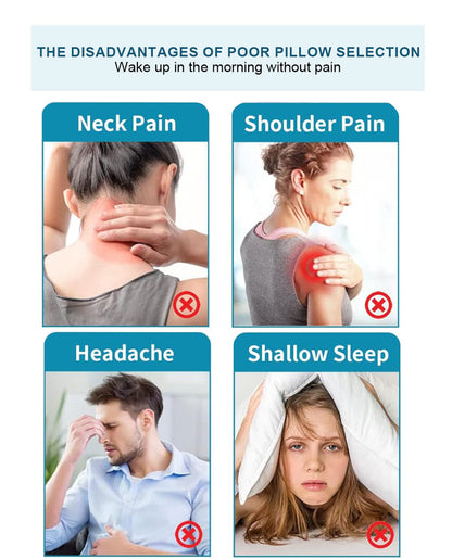 Memory Foam Pillow Slow Rebound Deep Sleep