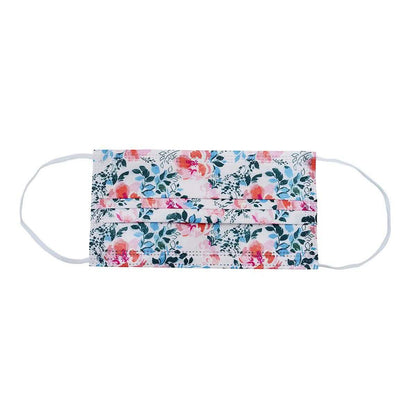 3-Ply Disposable Floral Mask