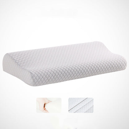 Memory pillow in bed