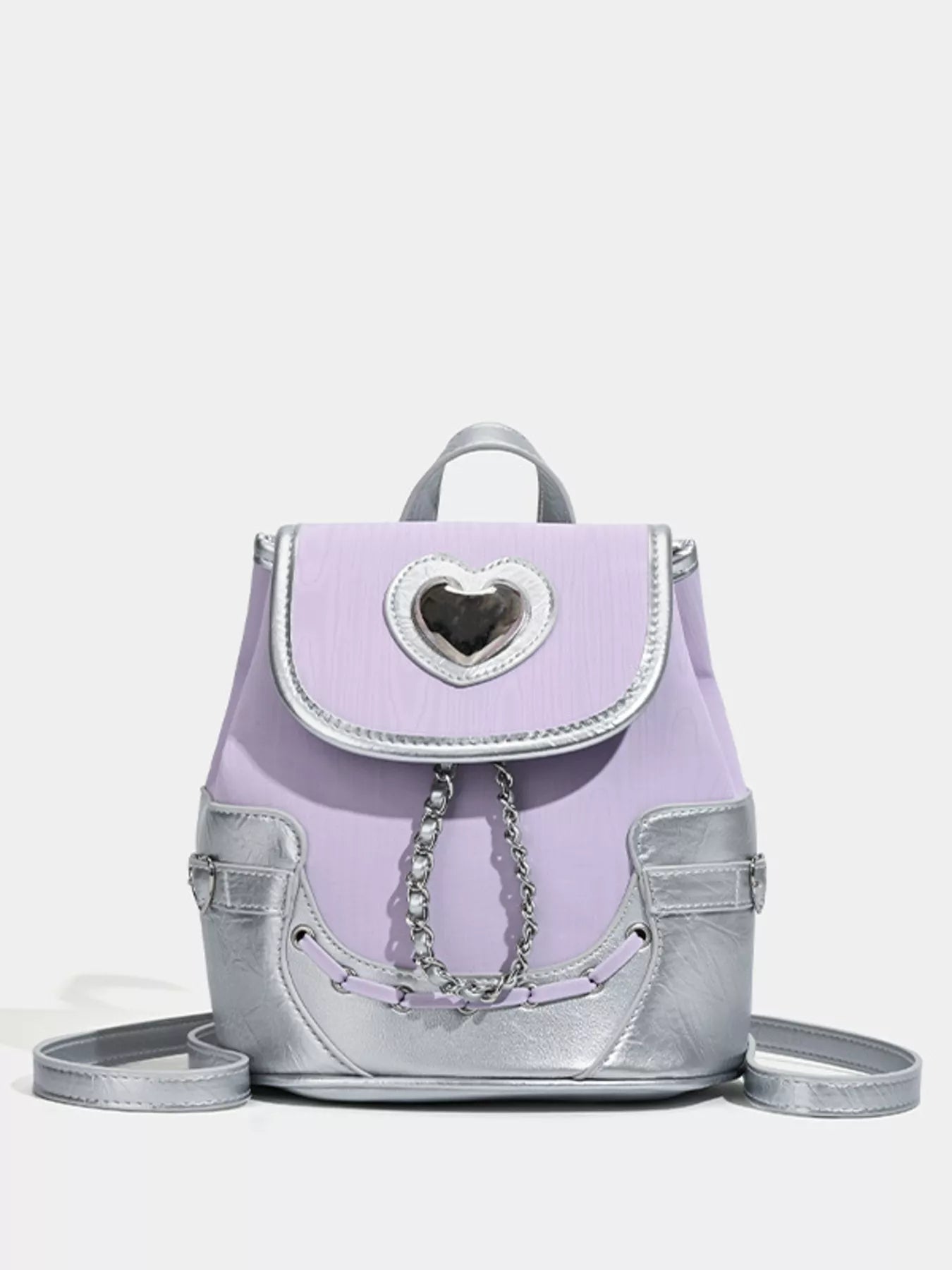 Heart Flap Backpack Bag