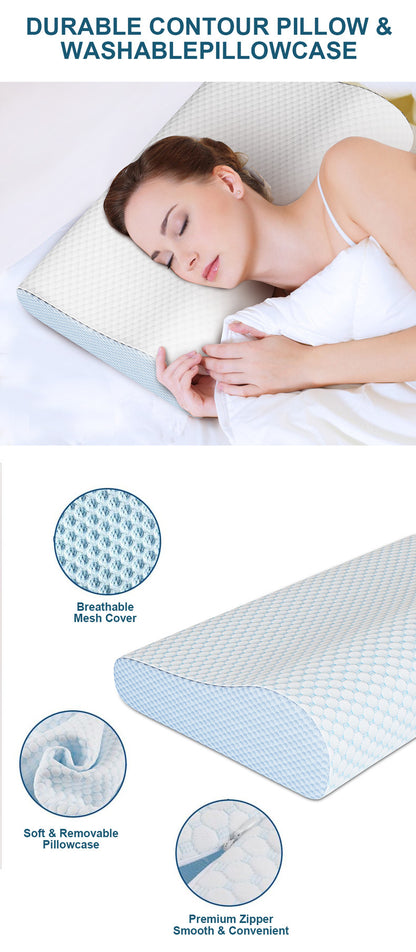 Memory Foam Pillow Slow Rebound Deep Sleep