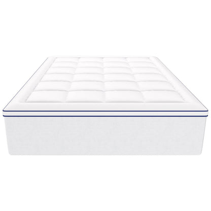 Mattress Topper, Queen Size, 4 In Thickness, Memory Foam, Fiber Fill, Detachable & Washable, Ergonomically Designed For Pressure Relief, Comfortable Cooling & Breathable, Ideal For Hot Sleepers