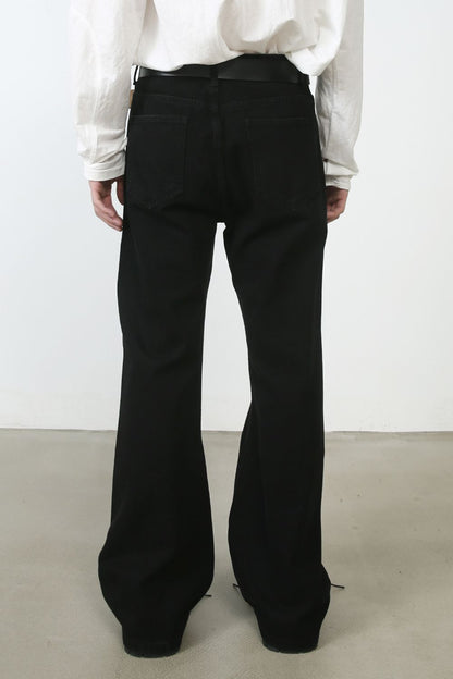 Men's Mid Rise Jeans with Pockets