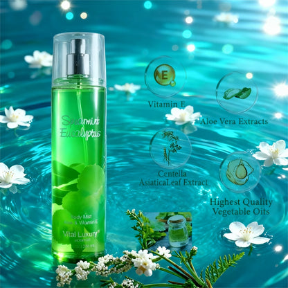 Women's Perfume Body Mist 7.98oz, Lasts 6-8 Hours, Features A Gentle And Captivating Scent. A Must-have For Dates And Parties, The Perfect Gift Choice