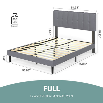 The Headboard Is Made Of Grey Sponge Soft Packaging, The Bed Board Is Wooden And The Bed Frame Is Iron