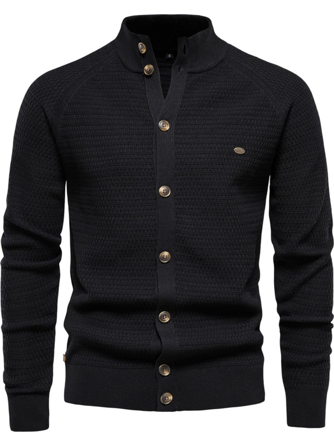 Men's Button Down Long Sleeve Cardigan
