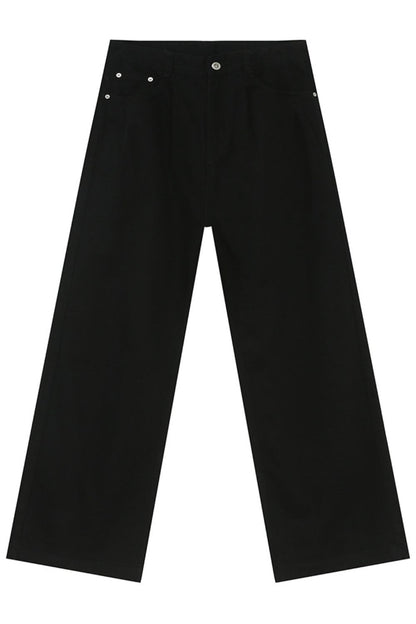 Mid Rise Men's Jeans with Pockets