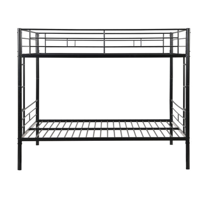 Full Over Full Metal Bunk Bed , No Box Spring Needed, Easy Assemble