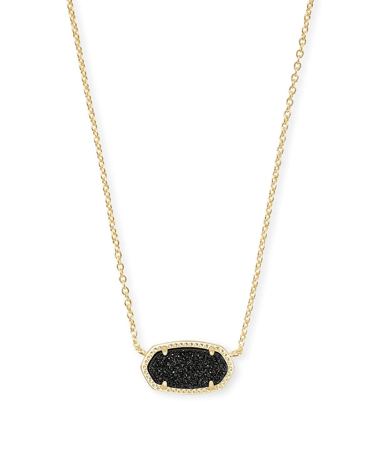 Kendra Scott Elisa Pendant Necklace - 14k Gold Plated Delicate Fashion Jewelry for Women