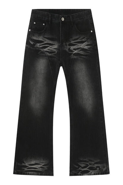 Men's Mid Rise Jeans with Pockets