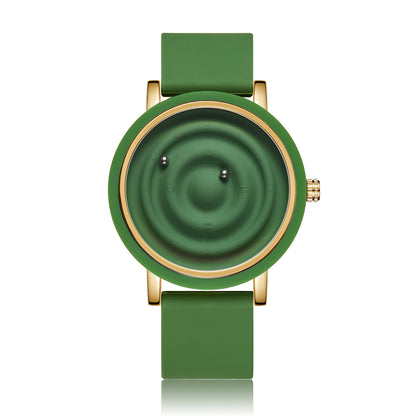 Fashion Silicone Watch Unisex Innovative Creative Trendy Floating Ball Watch