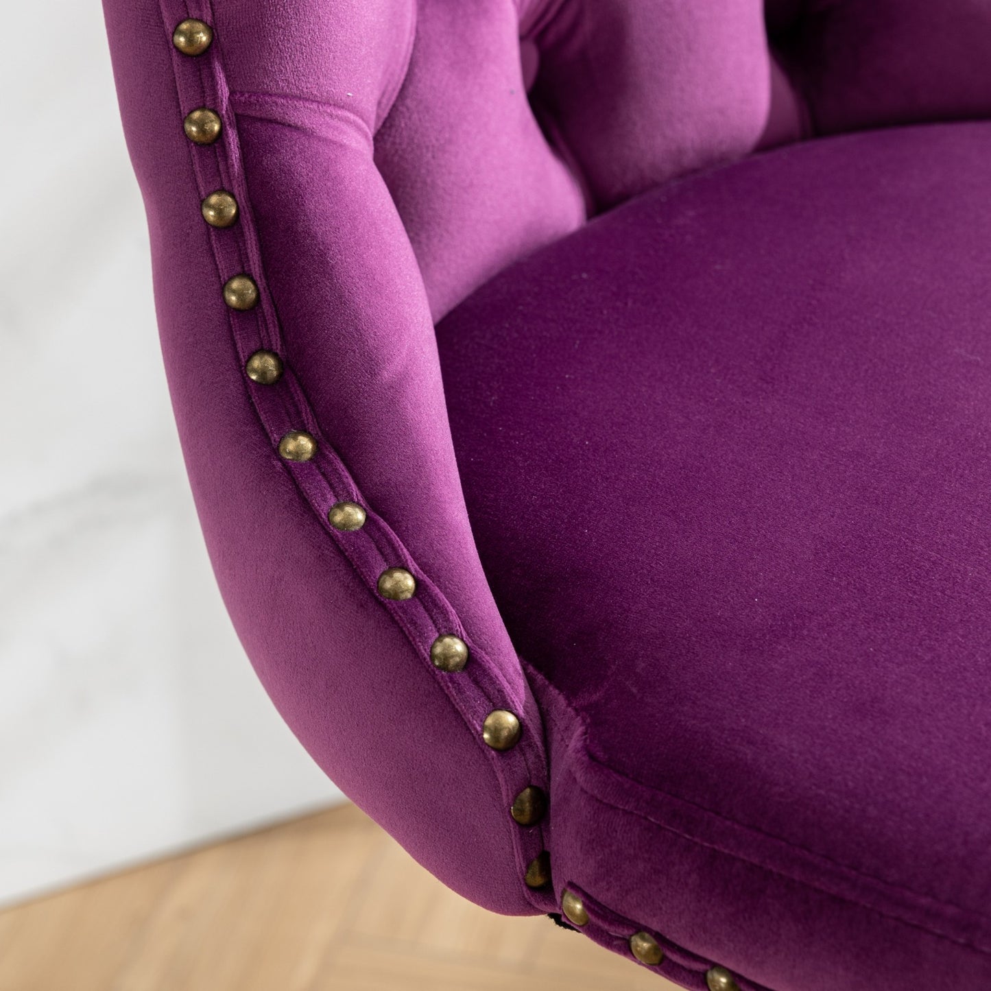 Swivel Velvet Barstools Adjusatble Seat Height From 25-33 Inch