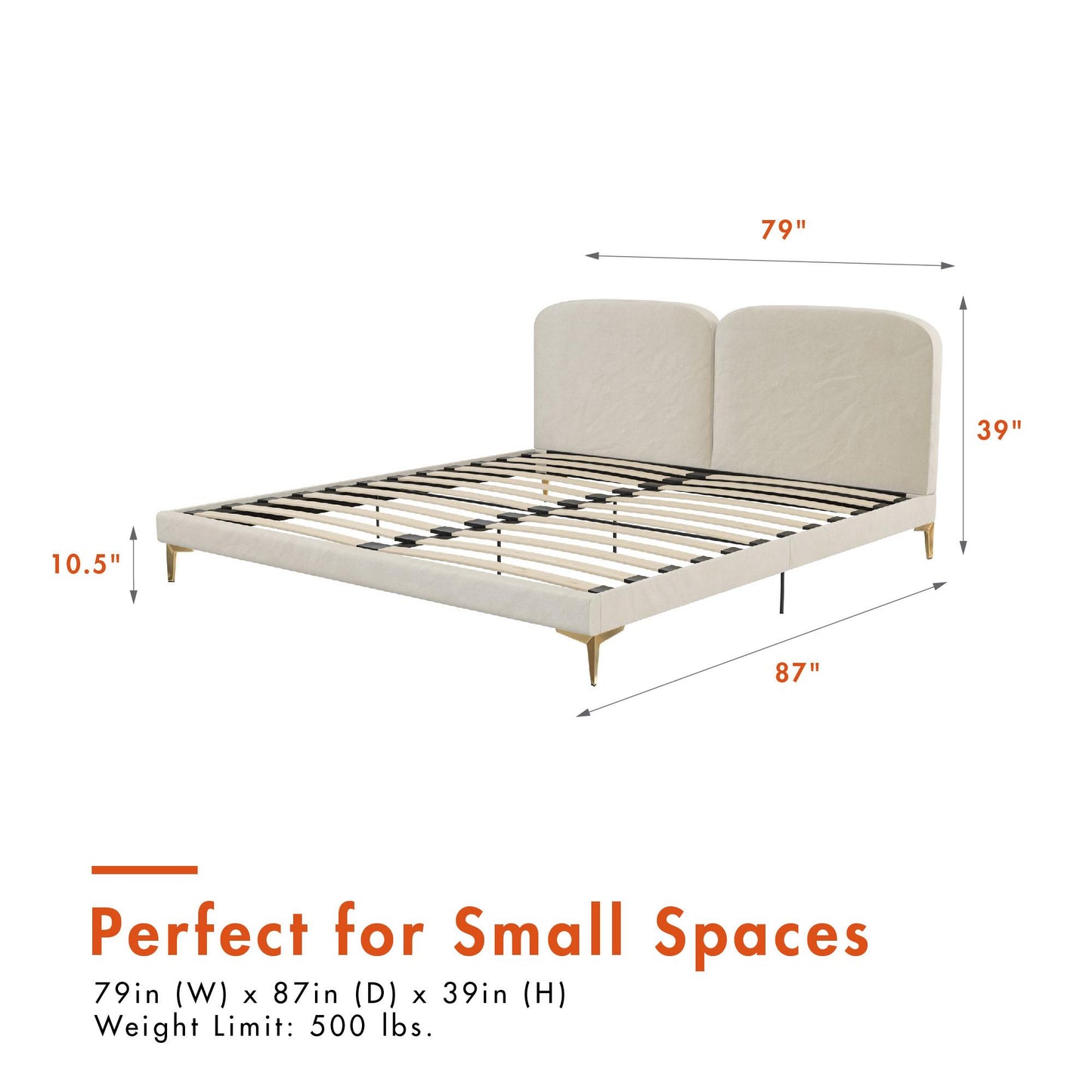 Coco Upholstered Bed